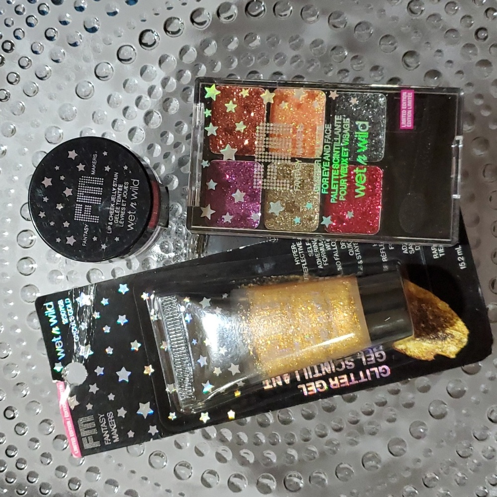 Wet n Wild Limited Edition Fantasy Makers Bundle of 3